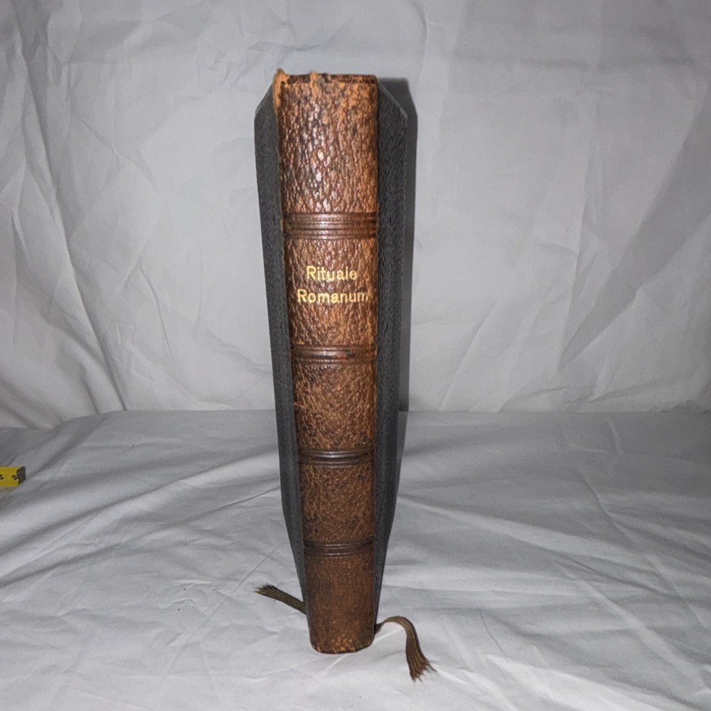 Vintage 1929 Rituale Romanum Roman Ritual Latin Catholic w/ Exorcism Rite
