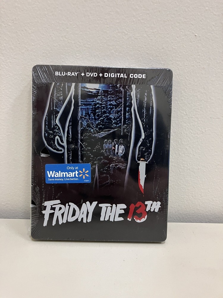 Friday The 13th Limited Edition Steelbook BluRay 1980 Horror Classic