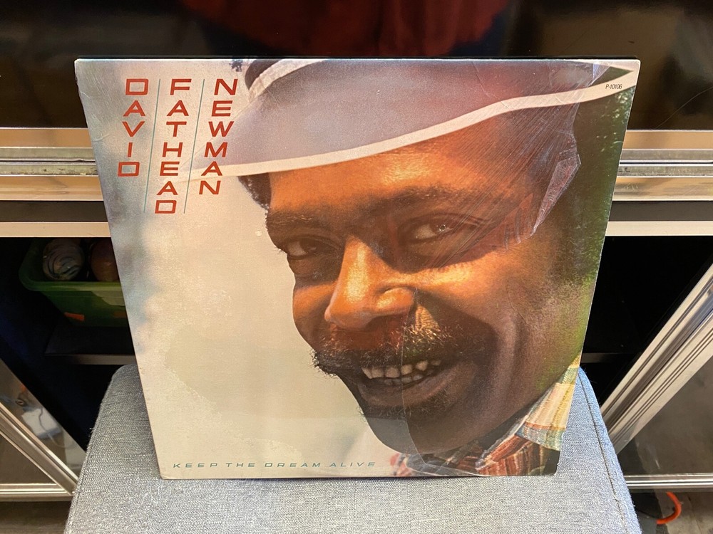David Fathead Newman Keep the Dream Alive LP Prestige 1978 VG in SHRINK