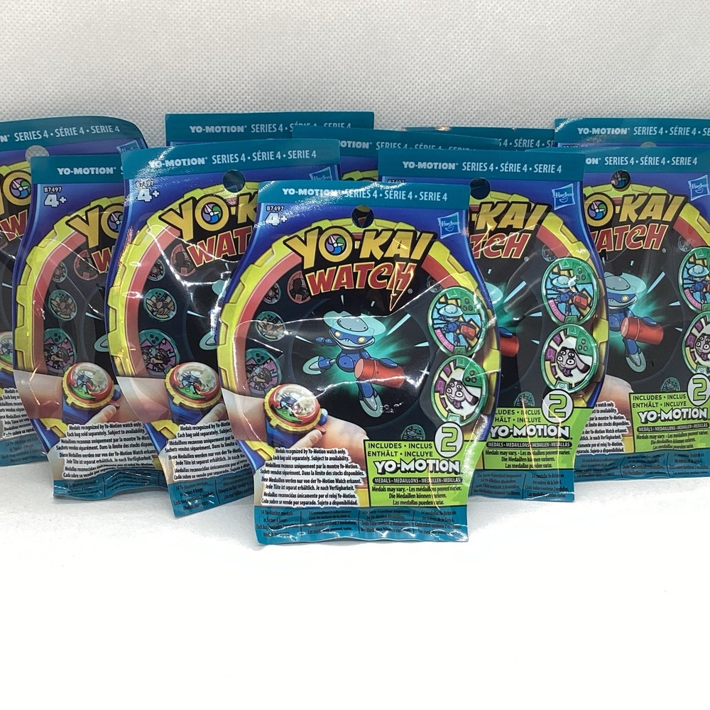 Lot of 10 Rare Yo Kai Watch Series 4 Blind Bags