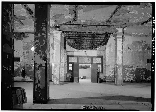 Ellis Main Room First Floor Stairway Interior 1900s Abandoned Building