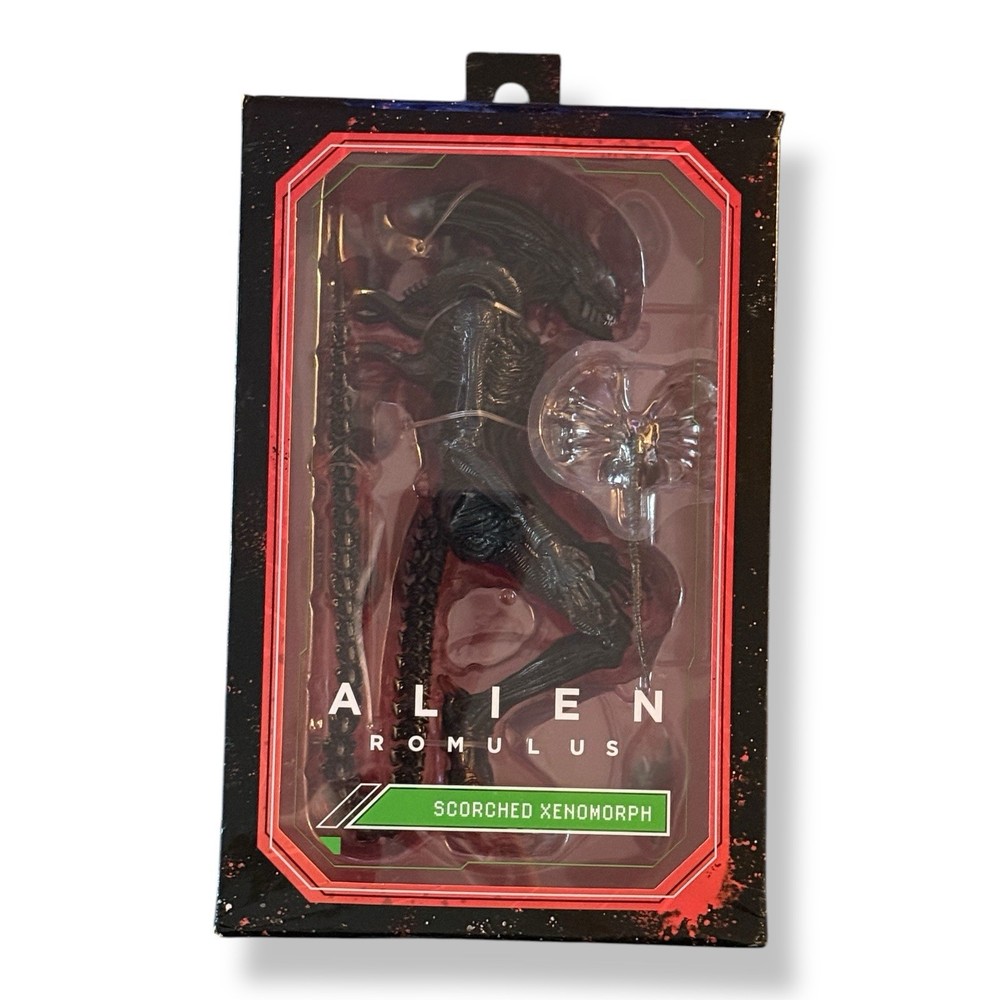 Romulus 7 Inch Scorched Xenomorph Ultimate Action Figure New Open Box