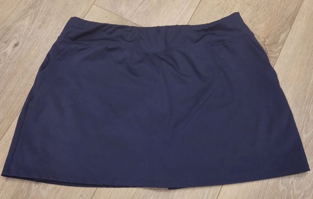 Tommy Bahama Women's Active Skort Blue Size XL Tennis/pickleball With Pockets