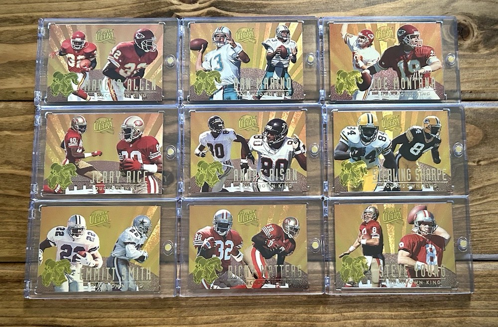 1994 Fleer Ultra Touchdown Kings Complete Set Marino Emmitt Rice