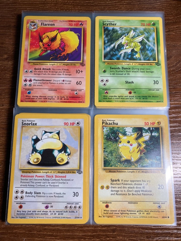 1999 Pokemon Jungle Set Unlimited Near Mint/LP VINTAGE -Pick Your Card! Free Shp