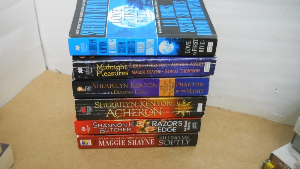 Lot of 6 Paranormal PBs S. Kenyon & others  VG/Fine ~ Ships Boxed