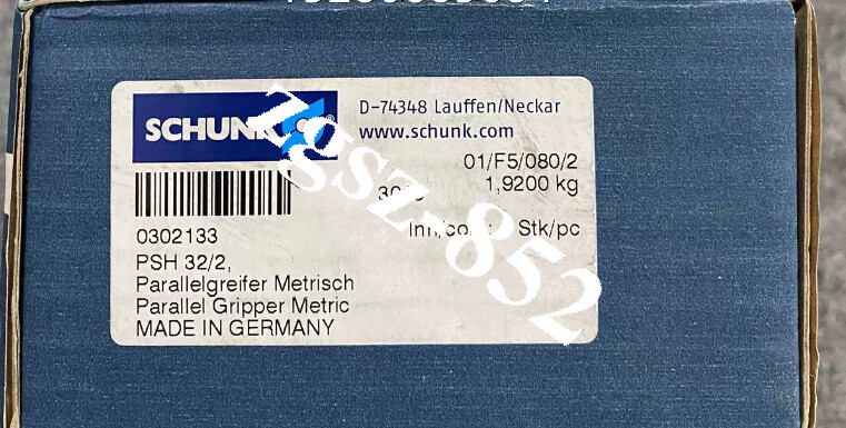 SCHUNK PGN-32/2 0302133 Parallel Gripper Brand New Fast Shipping FedEx or DHL