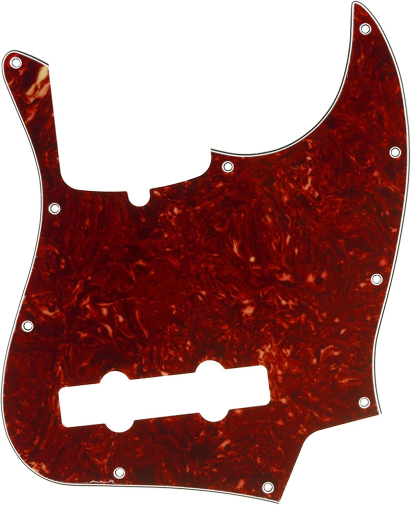 Pro 5-String 10-Hole Contemporary J Bass Pickguard for Fender American Jazz Bass