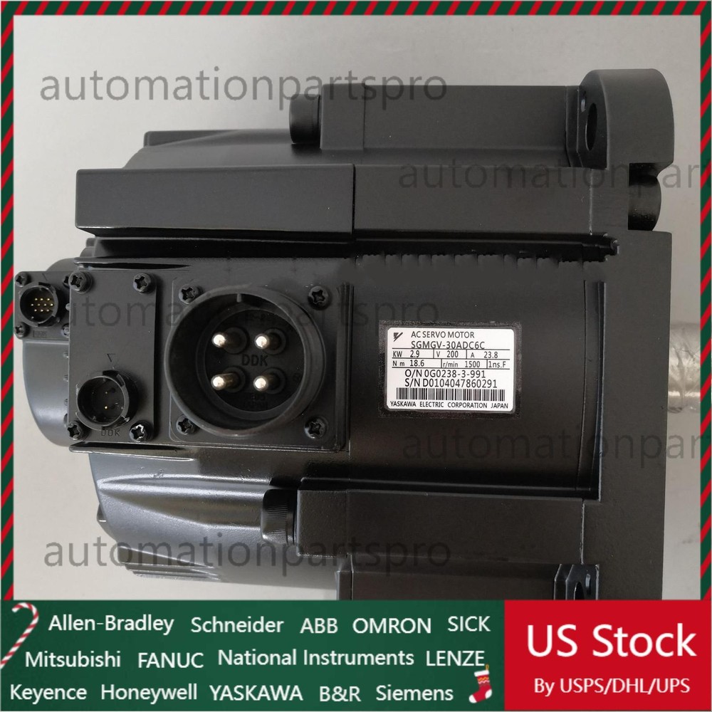 Yaskawa SGMGV-30ADC6C Servo Motor 1PC New Expedited Shipping SGMGV30ADC6C