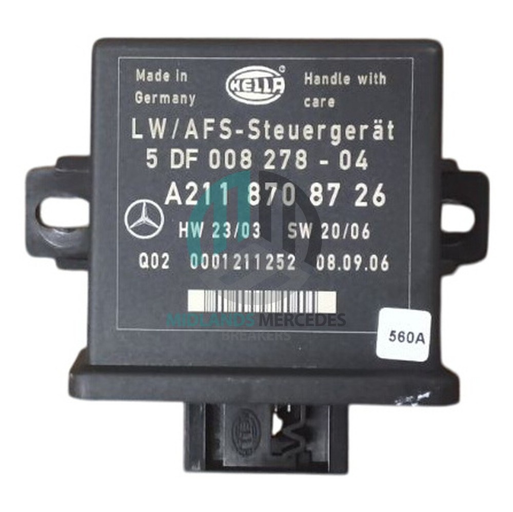 MERCEDES-BENZ CLS Class C219 Light Control Module A2118708726