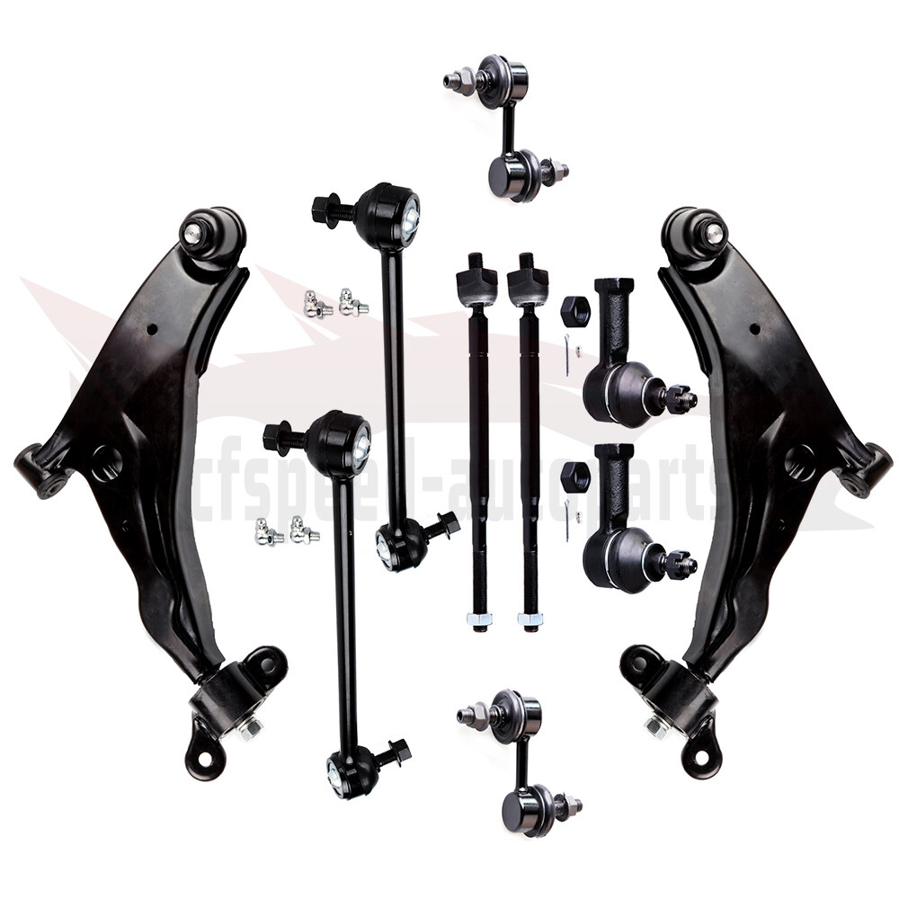 10pcs Front Rear Sway Bars Control Arms for 2002-2004 2005 Mitsubishi Eclipse