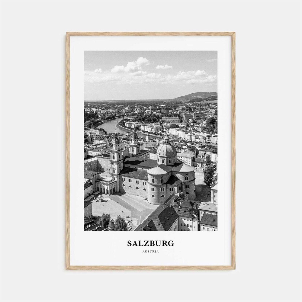 Salzburg Wall Art Salzburg Wall Decor Salzburg Poster Salzburg Home Decor