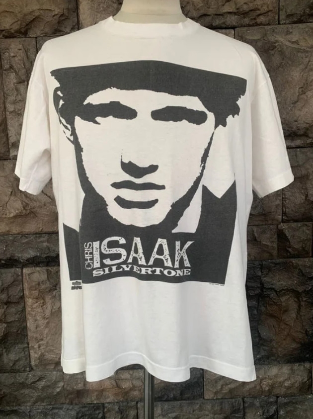 Singer Chris Isaak Silvertone Rockabilly Album T Shirt All Size BT937