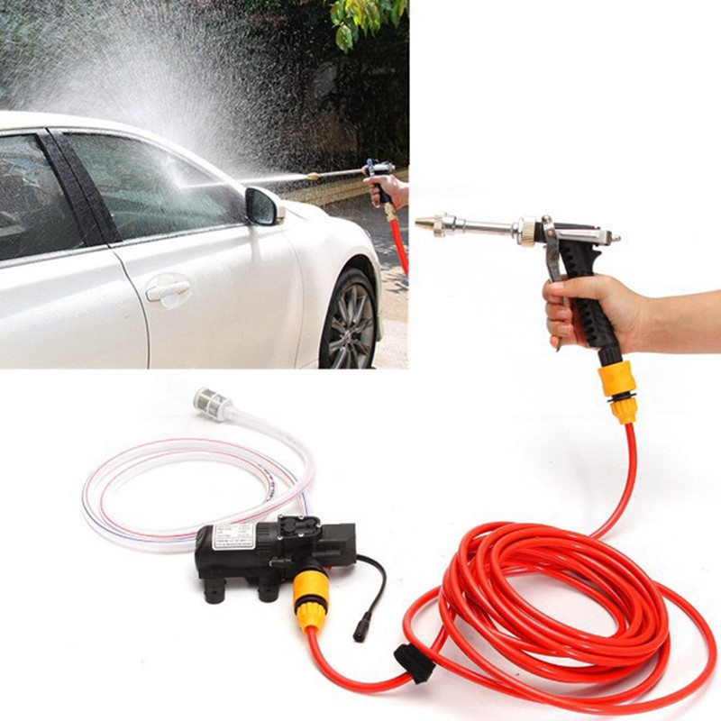 Car DC 12V Electrical Wash Pump Pressure Self-priming Cleaning Water Washer Tool