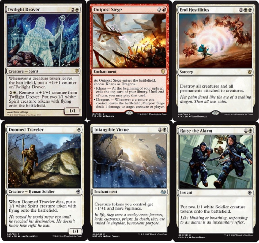 In & Out Tokens Deck -  Twilight Drover - Magic Gathering - MTG  60 Cards