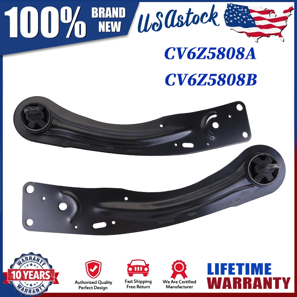 Pair Rear Left Right Trailing Control Arms Assembly for Ford Escape 2013-2019