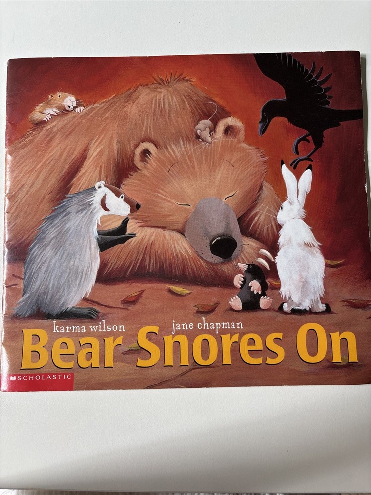 Bear Snores On By Karma Wilson Paperback- Very Good