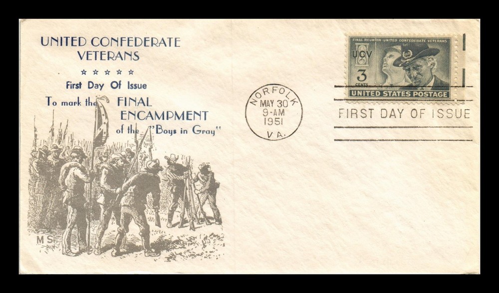 Dr Jim Stamps Us Cover Ucv Civil War Veterans Fdc Scott 998 Sanders Cachet