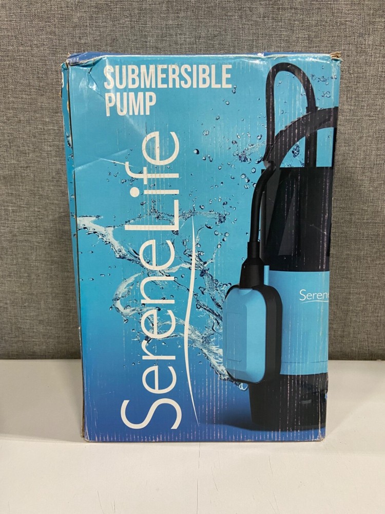 SereneLife SLBSMPMP100 Submersible Clean/Dirty Water Pump - 750W Powerful