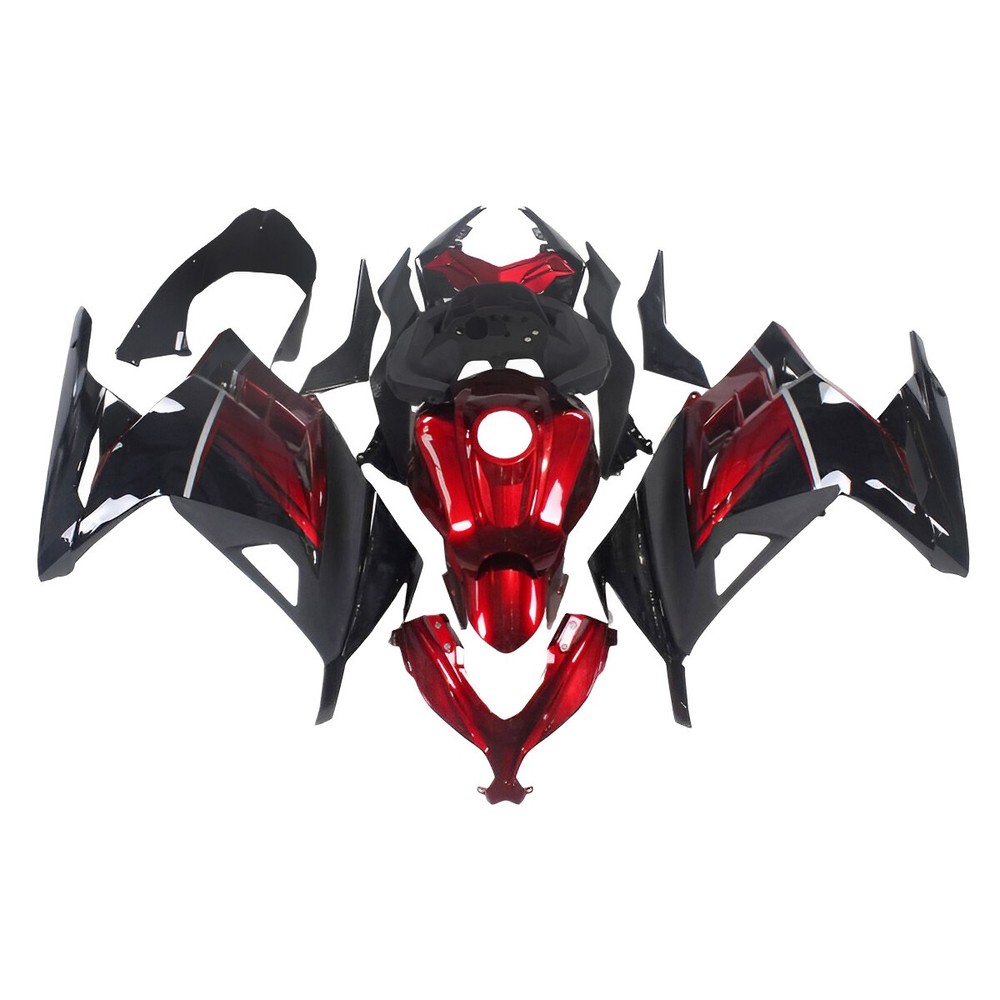 Red Black Fairing Kit for Kawasaki Ninja 300 EX300R 2013-2017 Injection Bodywork
