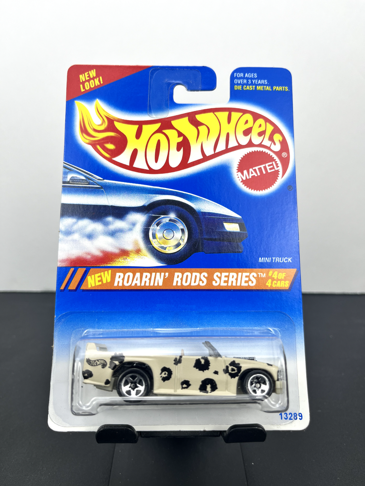 Hot Wheels 1995 Mainline Roarin' Rods Series Mini Truck Brown Collector #302