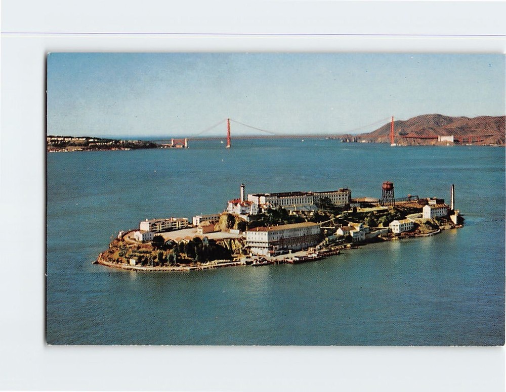 Postcard Alcatraz Island San Francisco California USA