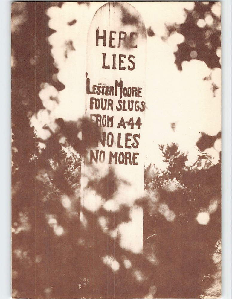Postcard Boothill Graveyard Tombstone Arizona USA