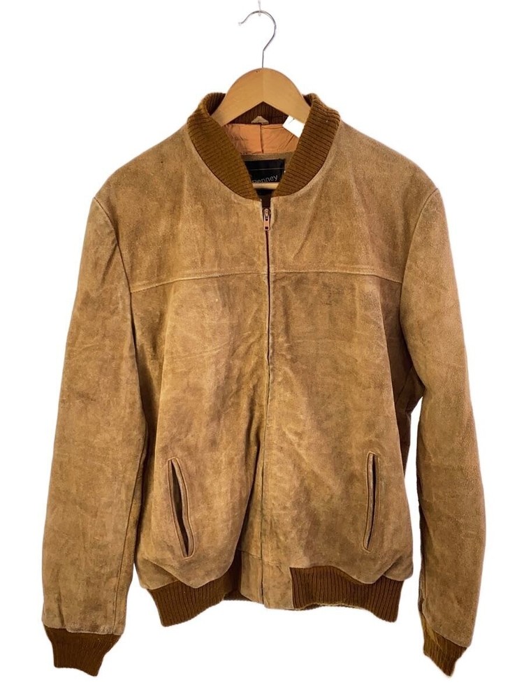 Jcpenney Leather Jacket Blouson/-/Suede/Brw 3505