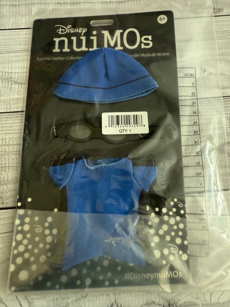 Disney Nuimos Clothing Outfit Summer Fashion Collection Swim Suit Goggles NEW