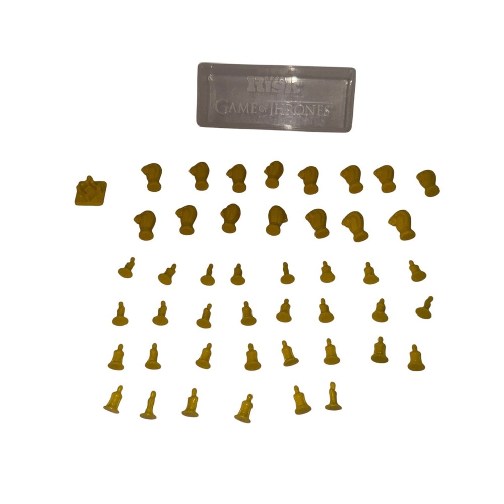 New Open Hasbro Risk Game of Thrones Board Game Lannister Army Pieces Parts