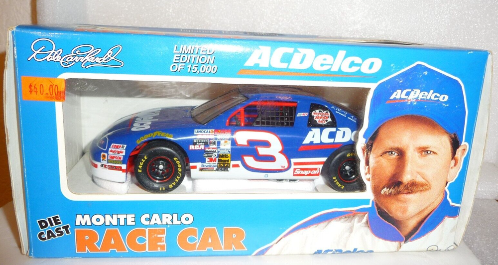 Dale Earnhardt Japan Raced AC Delco Dealer 1:24 Diecast Car by Brookfield Classics