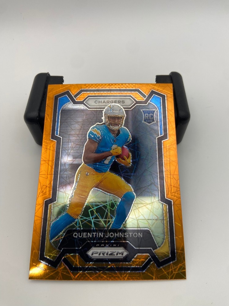 2023 Panini Prizm - Rookies Quentin Johnston #353 Lazer Prizm (RC)
