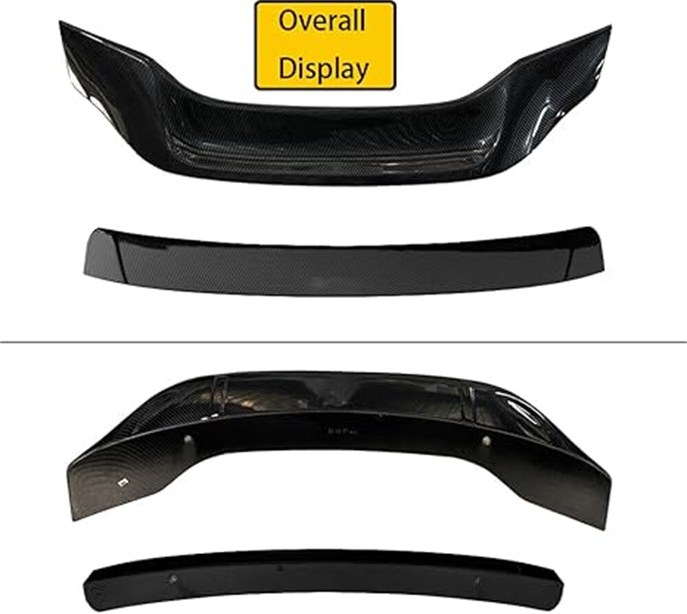 FOR 2014-18 TOYOTA COROLLA R STYLE DUCKBILL TRUNK SPOILER+ROOF WING