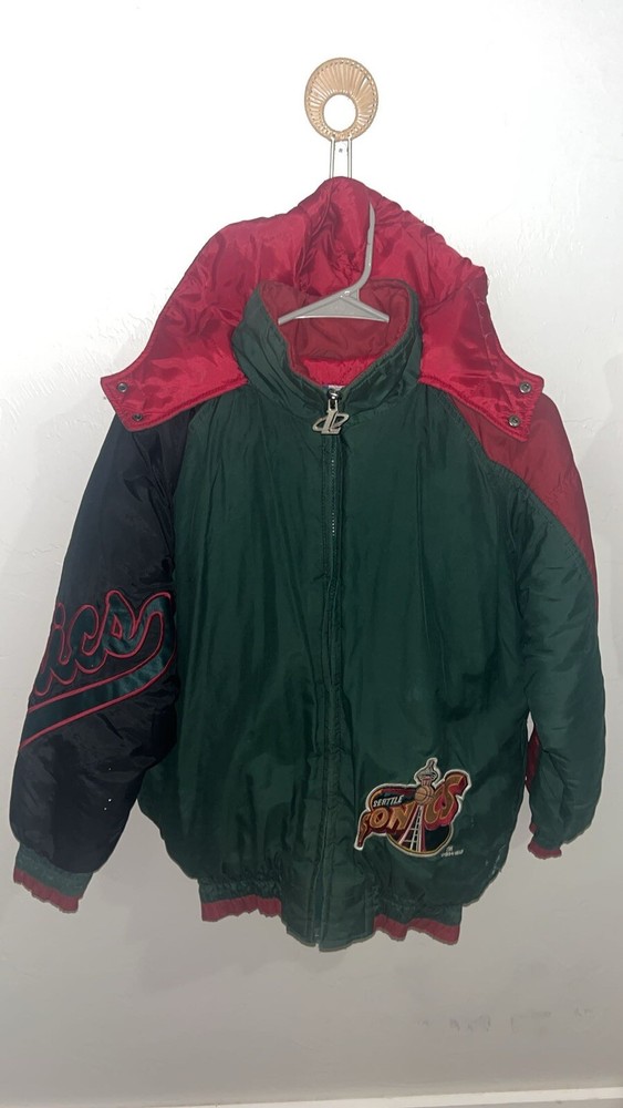 vintage seattle supersonics starter jacket 1994