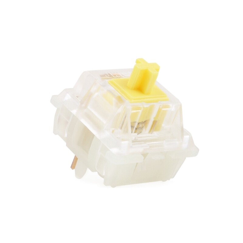 Mechanical Keyboard with JWICK Nylon POM Switches 45g 62g 65g Force Pre-Lubed