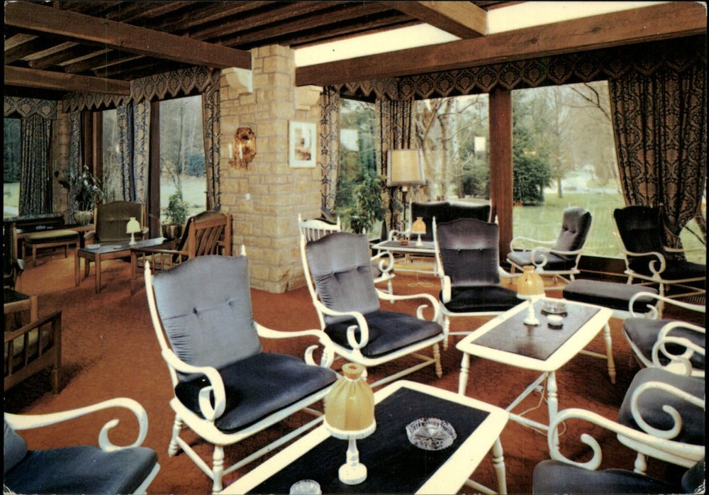 Eischen Luxembourg Hotel de la Gaichel vintage postcard sku955