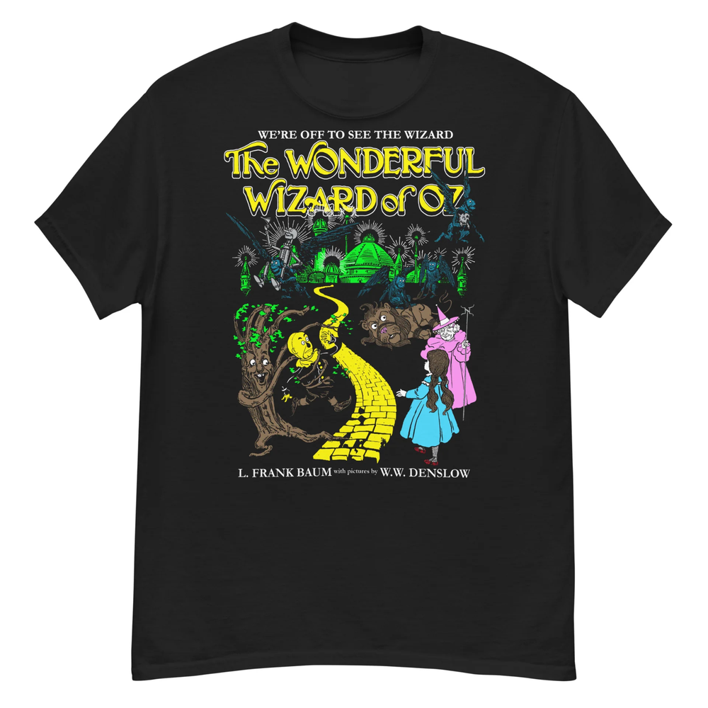 THE WONDERFUL WIZARD OF OZ ILLUSTRATIONS T-shirt unisex Tee All Sizes Z055