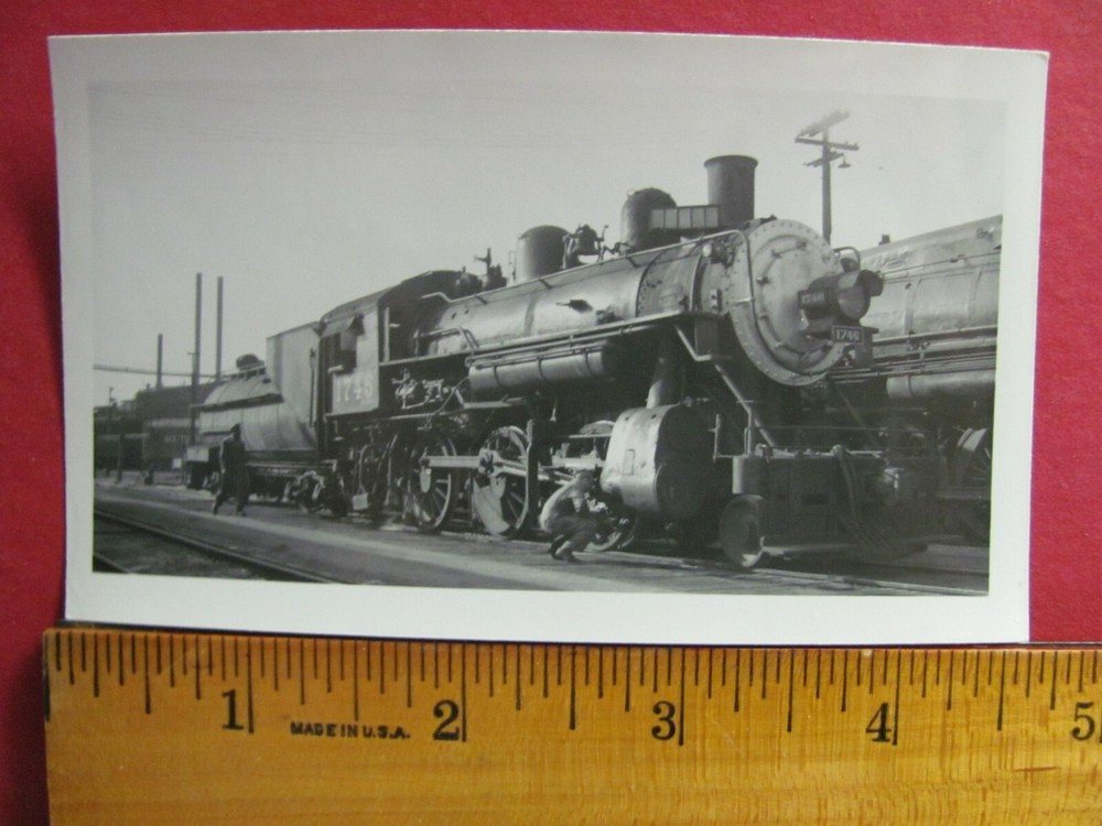 Southern Pacific Railroad 2-6-0 Steam Locomotive #1746A Photo Sp Rr California