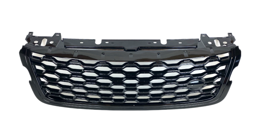 Range Rover Velar Front Grille Black Dynamic Fits 2017 on Gloss Black Honeycomb