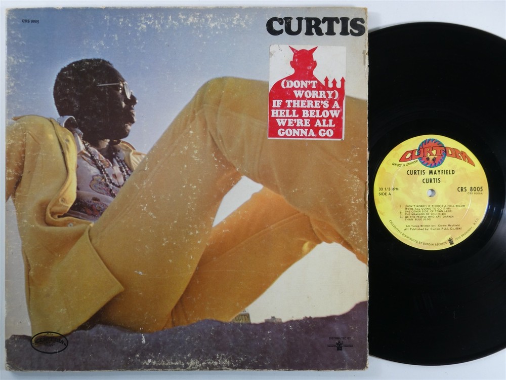 CURTIS MAYFIELD Curtis CURTOM CRS-8005 LP gatefold i