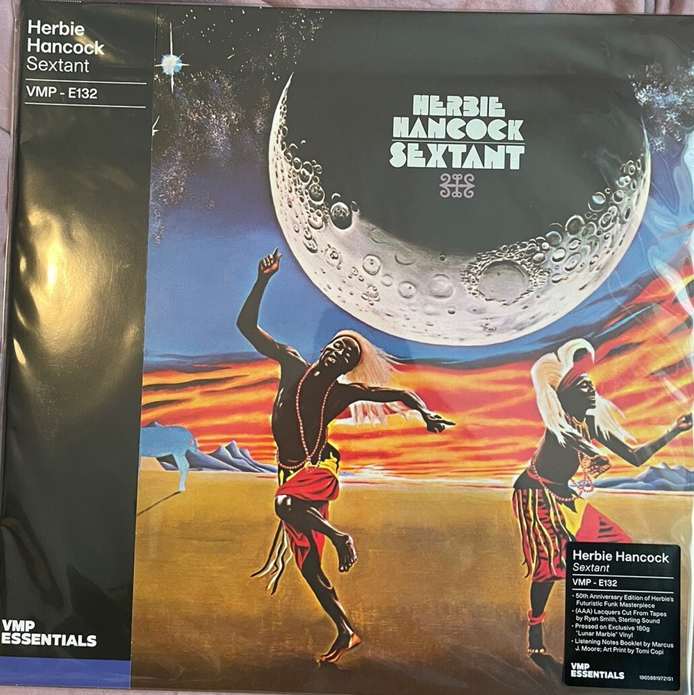 HERBIE HANCOCK - SEXTANT Vinyl Me Please LUNAR MARBLE Coloured LP Jazz Funk NEW