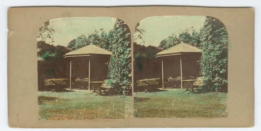 G5045~ ENGLAND Isle of Wight Osborne House #333 - 1860s Stereoview