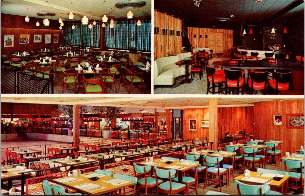 Postcard of The Winter Garden Restaurant, Carpentersville, IL