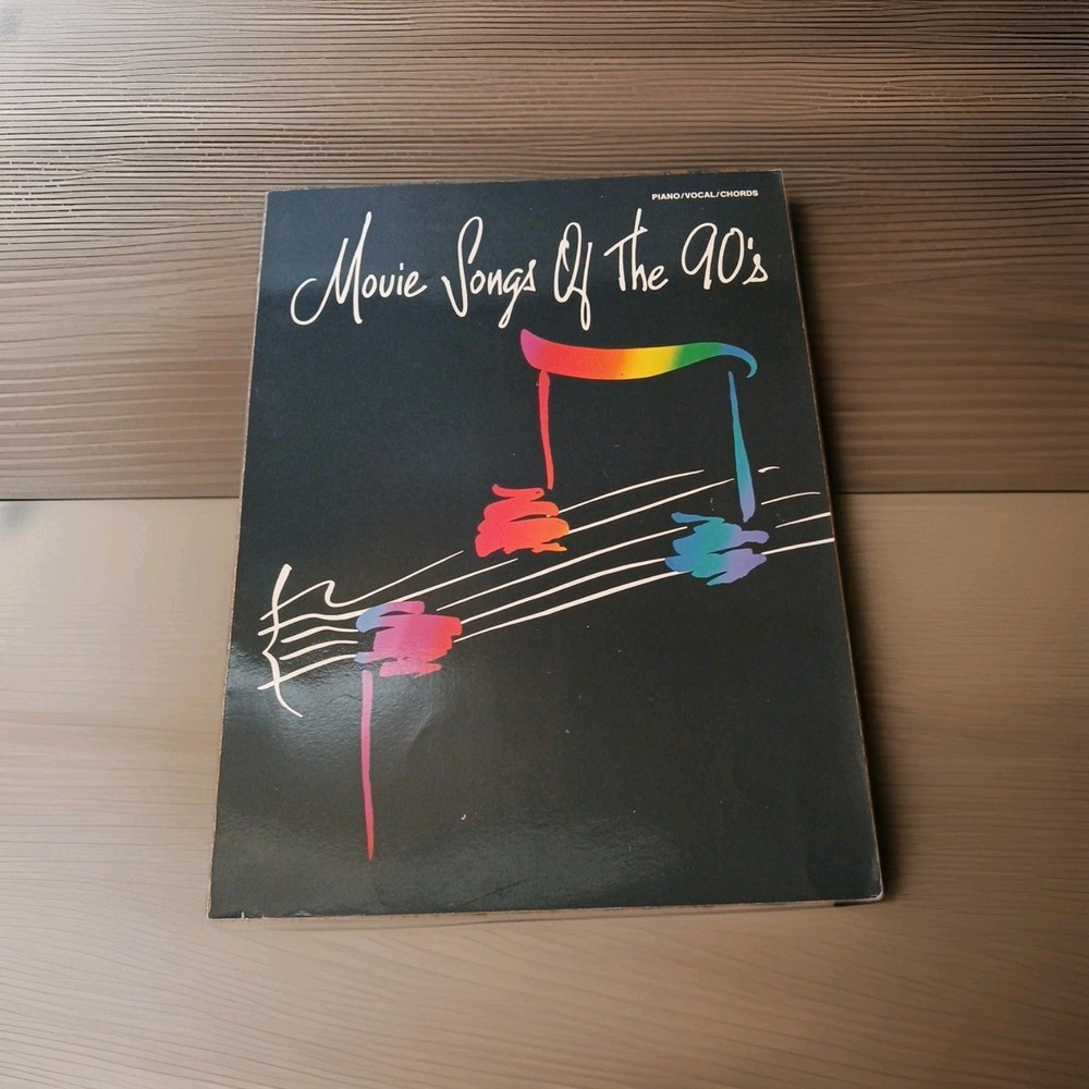 Movie Songs Of The 90’s, Songbook, Piano/Vocal/Chords,