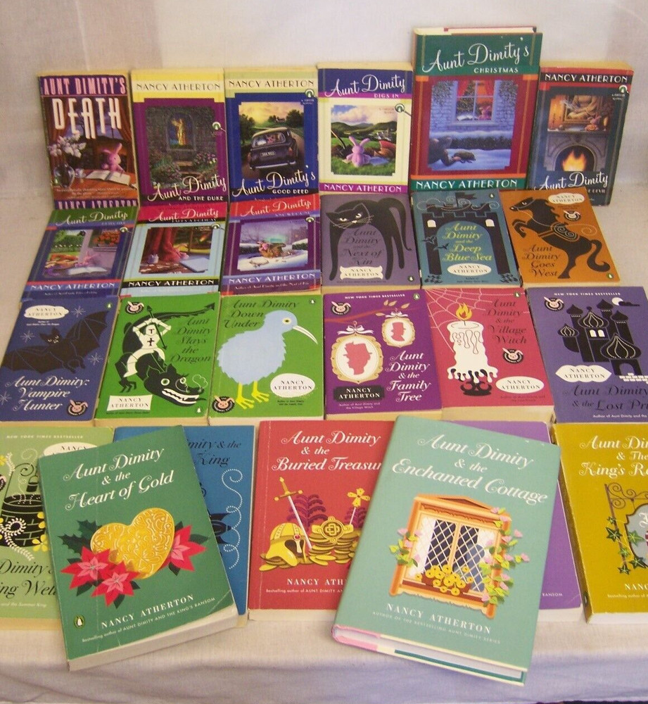 Nancy Atherton Aunt Dimity Mystery 25 Complete Book Series,Paranormal