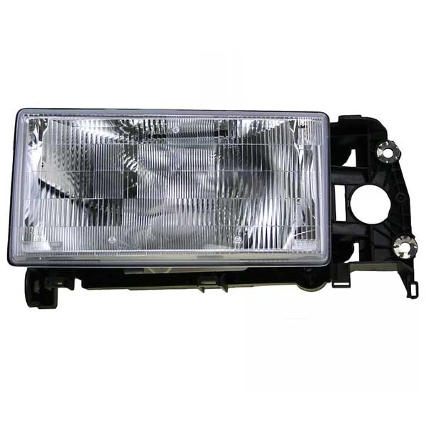 90-92 Volvo 740 & 91-95 940 Left Driver Side Headlight Assembly with Bulb