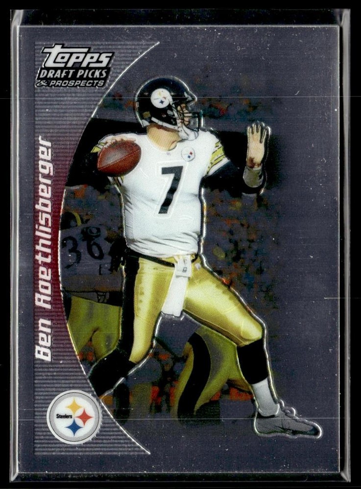 2005 Topps Draft Picks & Prospects Ben Roethlisberger Chrome HSC