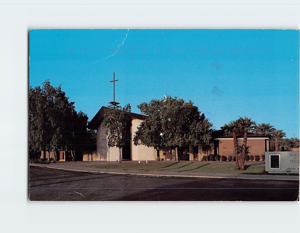 Postcard Prince Of Peace Lutheran Church Phoenix Arizona