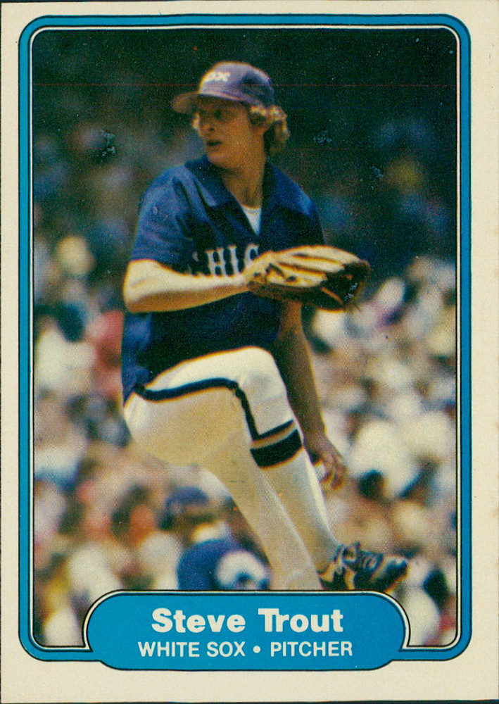 1982 Fleer - Steve Trout #358