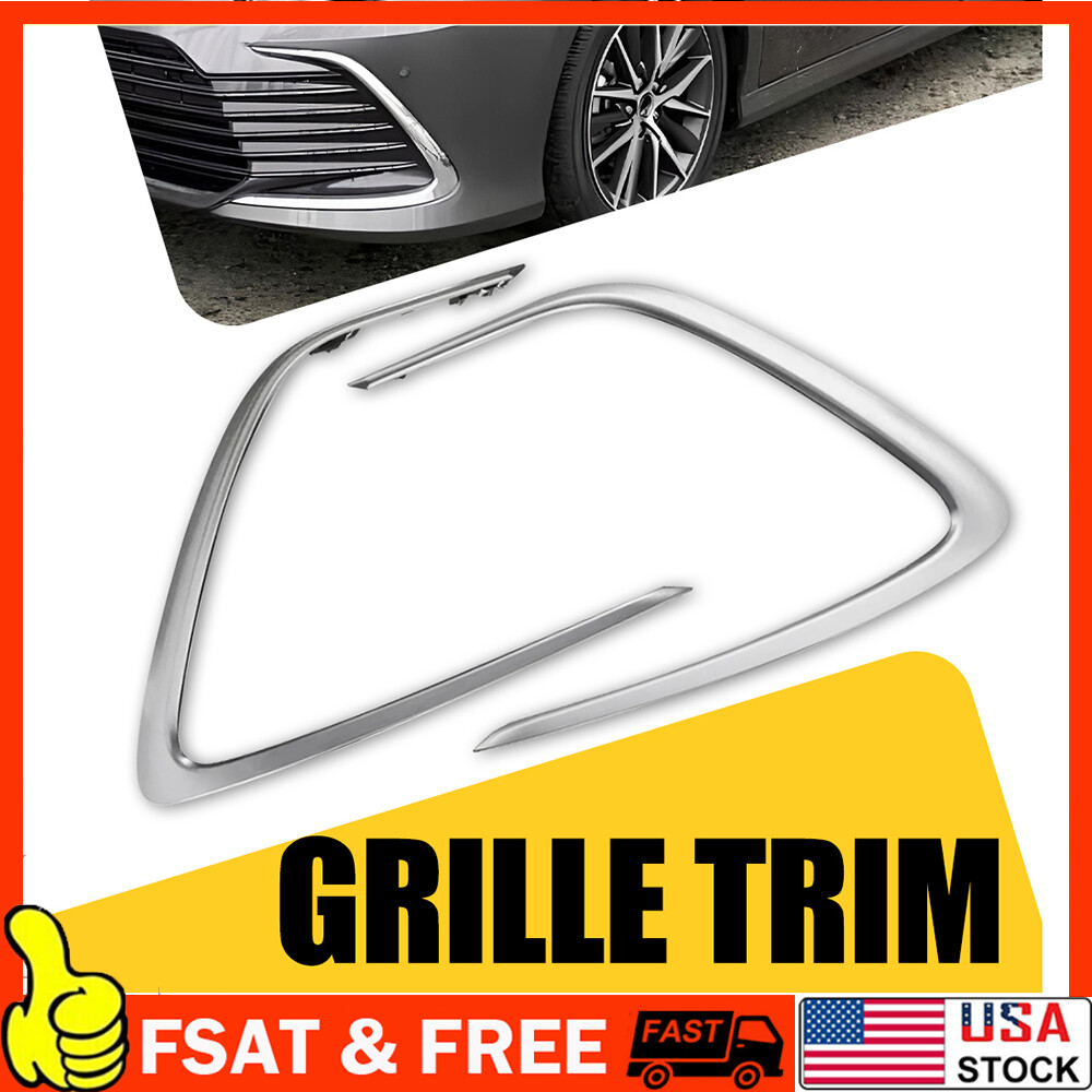 Fit 2021-2023 Toyota Camry LE XLE Front Bumper Grille Grill Strip Trim
